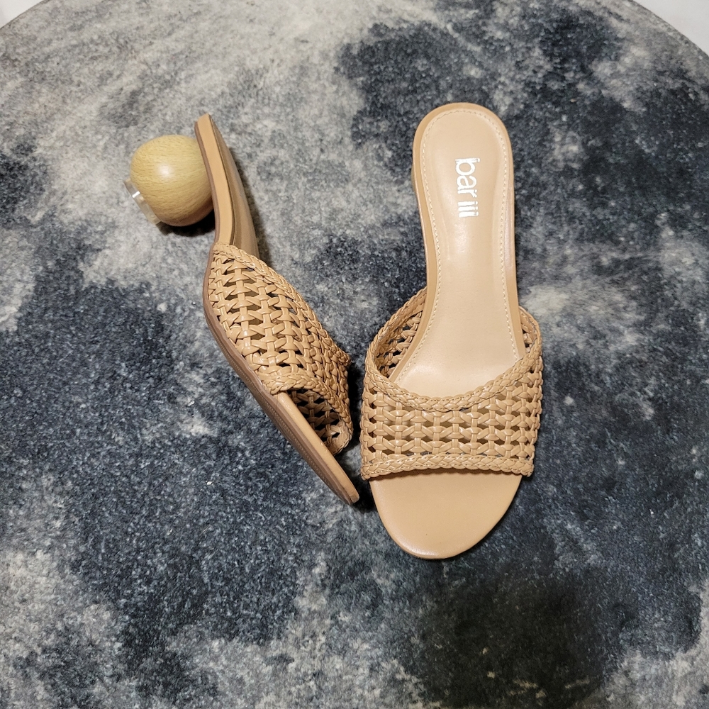 bar iii nude heels